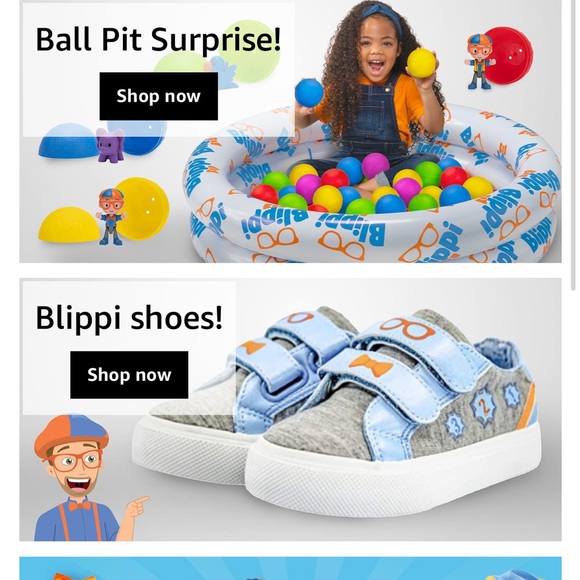 Blippi licensed hook and loop fastener sneakers size toddler 7 - Picture 7 of 7